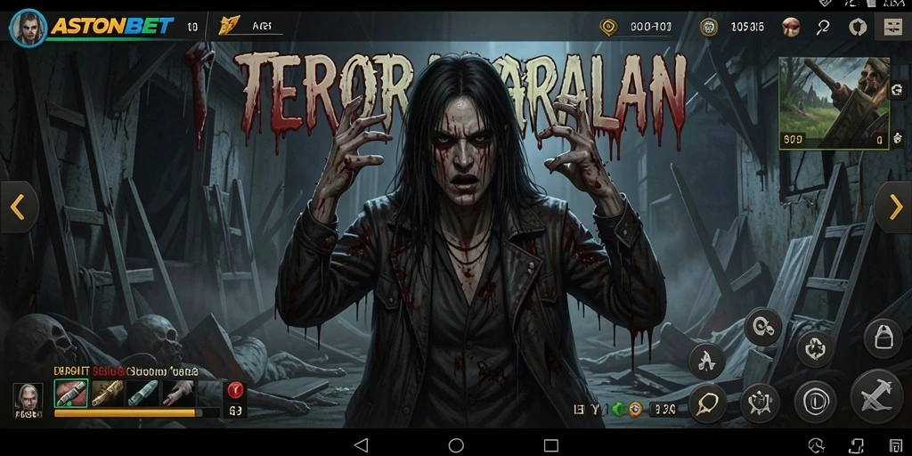 Gameplay menakutkan di ASTONBET dengan suasana yang mencekam.