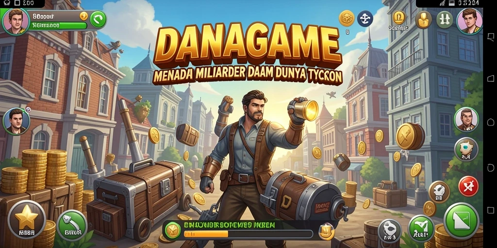 Tampilan gameplay Tycoon yang menarik dan interaktif.