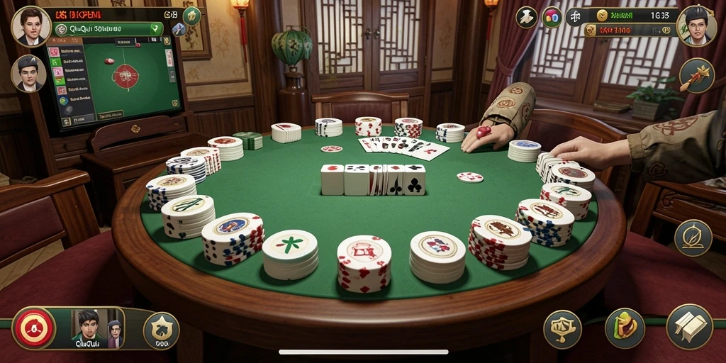 Screenshot gameplay QiuQiu LKOPEN yang seru dan menarik.