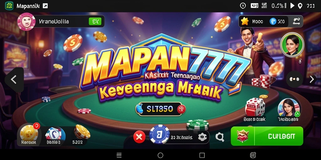 Tampilan menarik dari gameplay MAPAN777 yang menghadirkan pengalaman Kasino yang memukau.