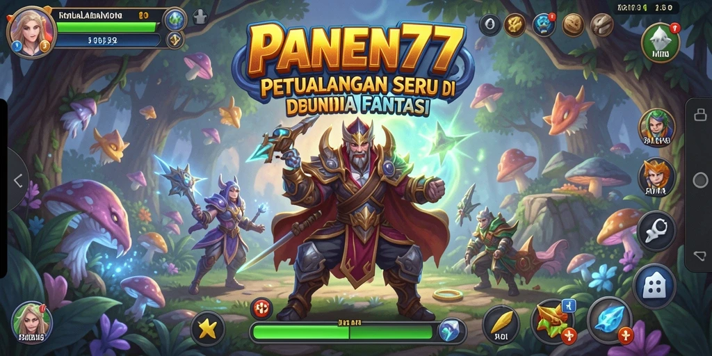 Tampilan gameplay RPG yang menakjubkan di PANEN77.