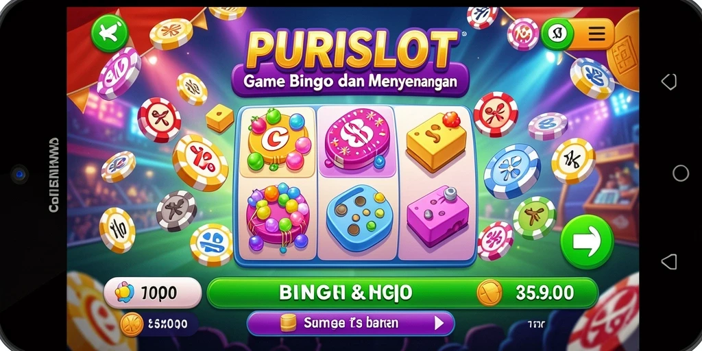 Screenshot gameplay Bingo yang seru di PURISLOT.