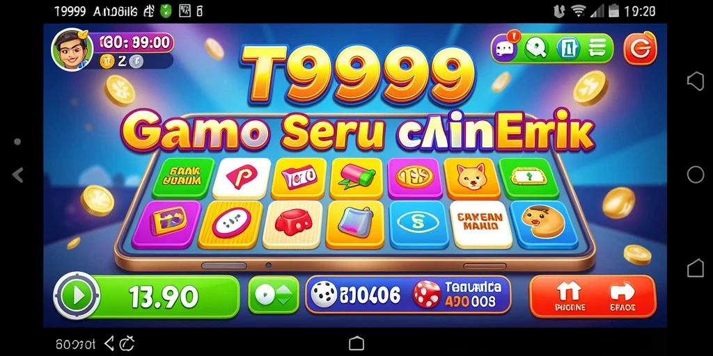 Screenshot gameplay T9999 menampilkan suasana Bingo yang seru dan interaktif.