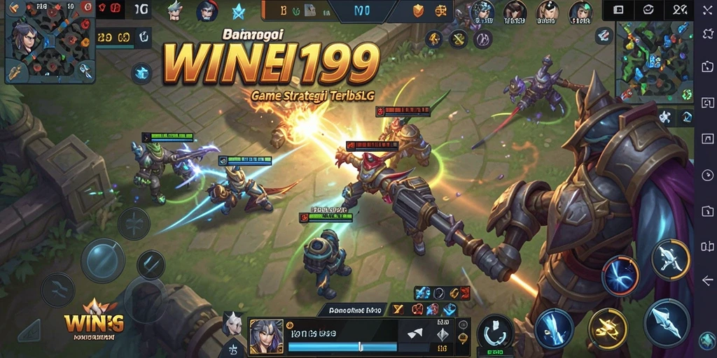 Gambaran menarik dari gameplay strategis dalam WIN199.